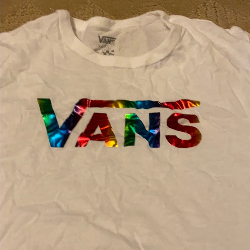 Short sleeve white tee